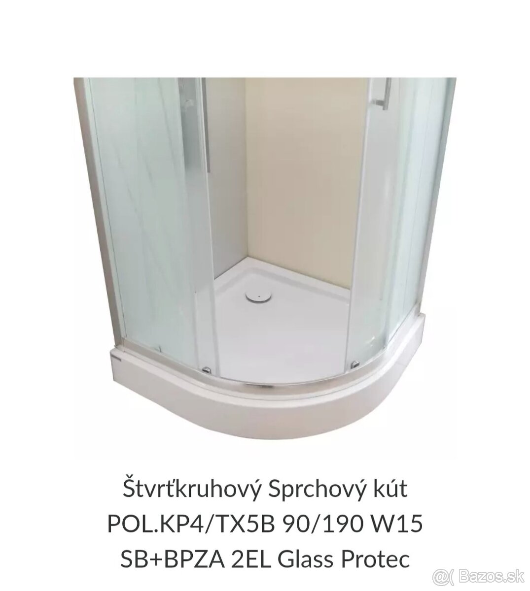 Sprchový kút s vaničkou za 290 eur - 3