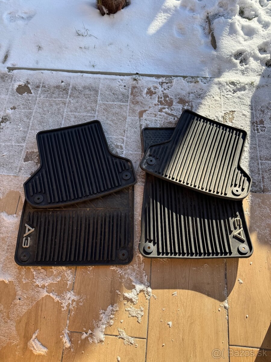 Gumené rohože Audi A3 predné + zadné - 3
