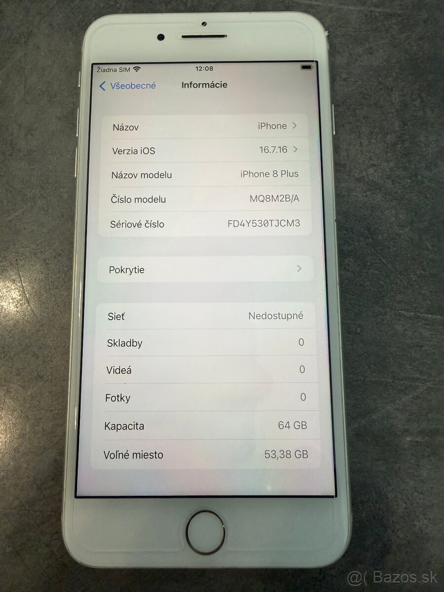 IPHONE 8PLUS 64GB-nová batéria - 3