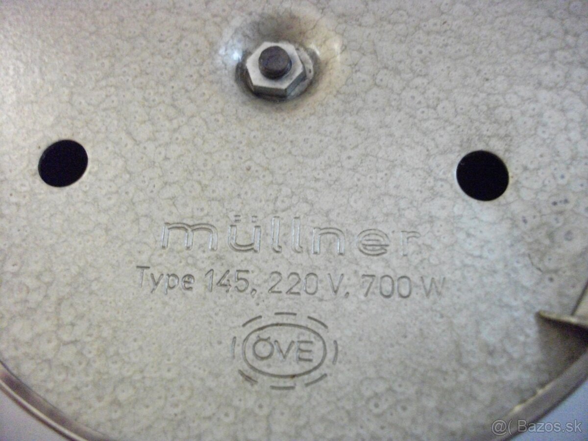 Predám elektrický ohrievač 220V/2000W - 2 kusy. - 3