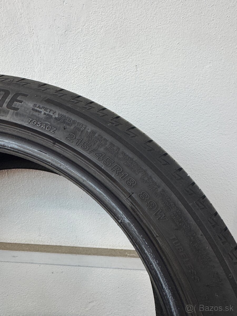 Bridgestone 215/45R18 - 3