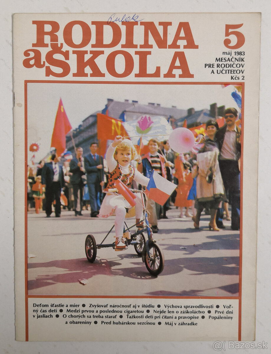 Retro časopisy Rodina a škola - 3