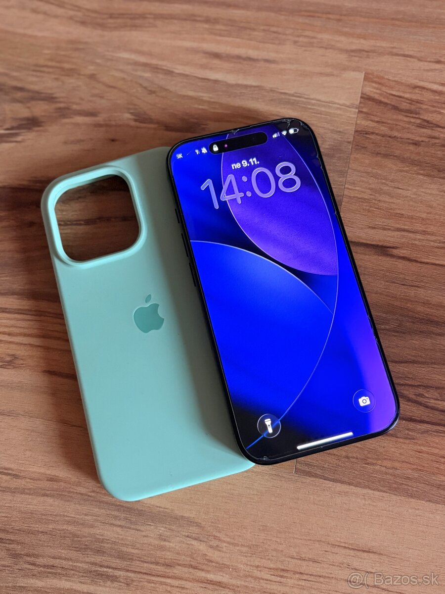 Na predaj iPhone 16 Pro 128GB Black titan, Apple TOP stav - 3