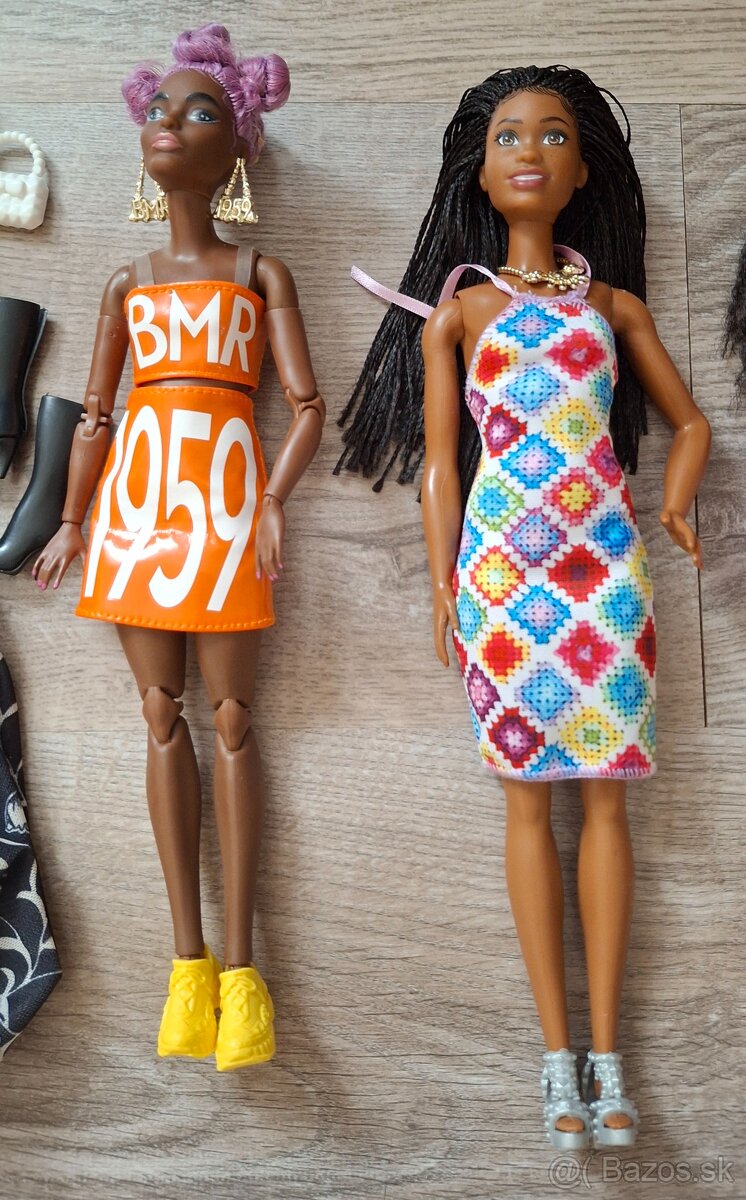 Nová bábika Barbie Extra, Color Reveal, černoška - 3