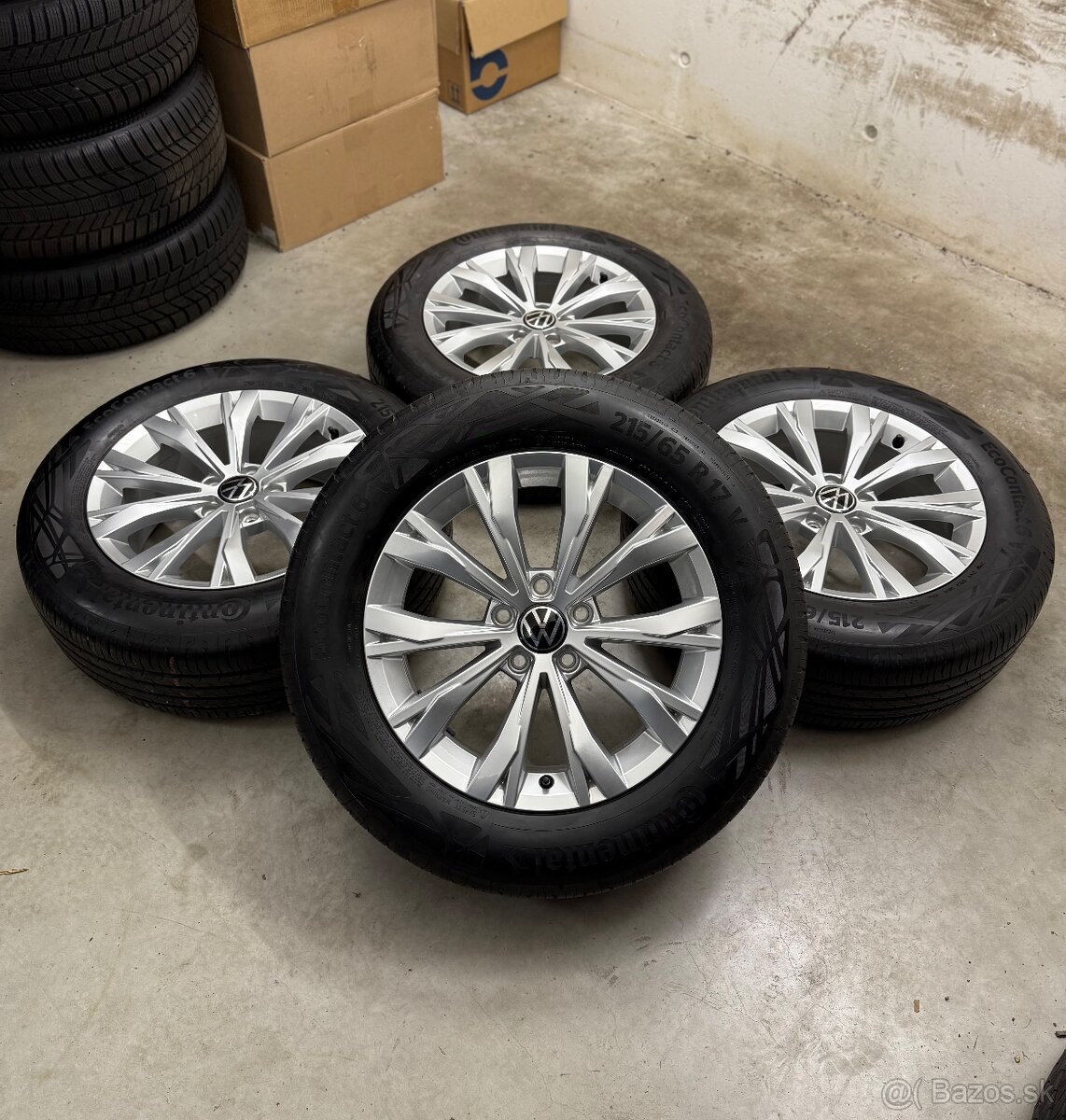 Letná sada VW Montana 5x112 R17 , 215/65/17 VW Tiguan Kodiaq - 3