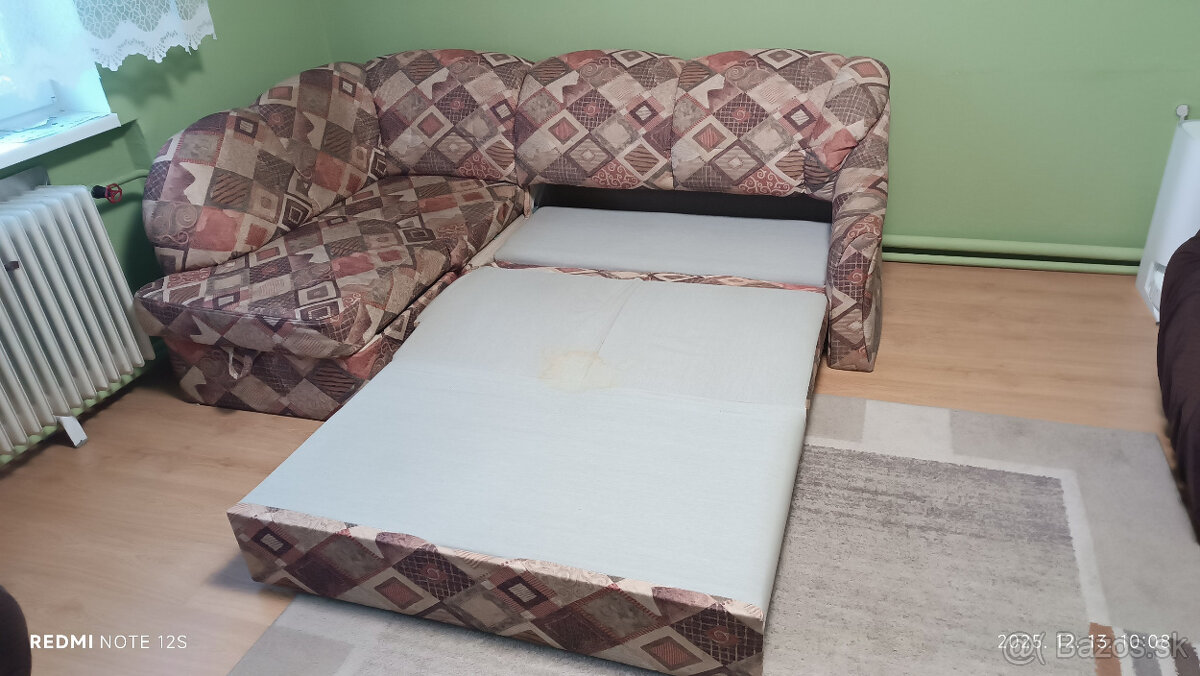 Rozkladacia rohová sedačka - 3