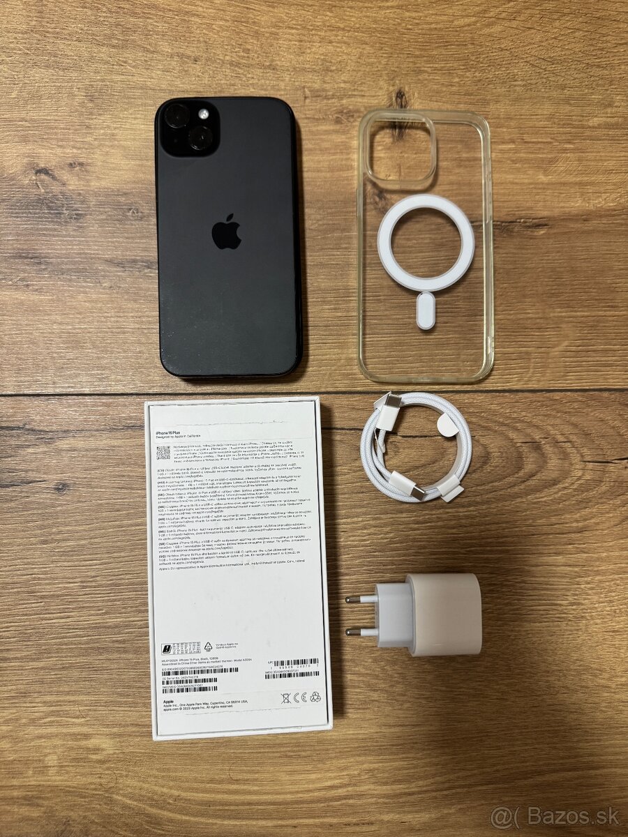 Predám Apple iPhone 15 Plus 128 GB black - 3