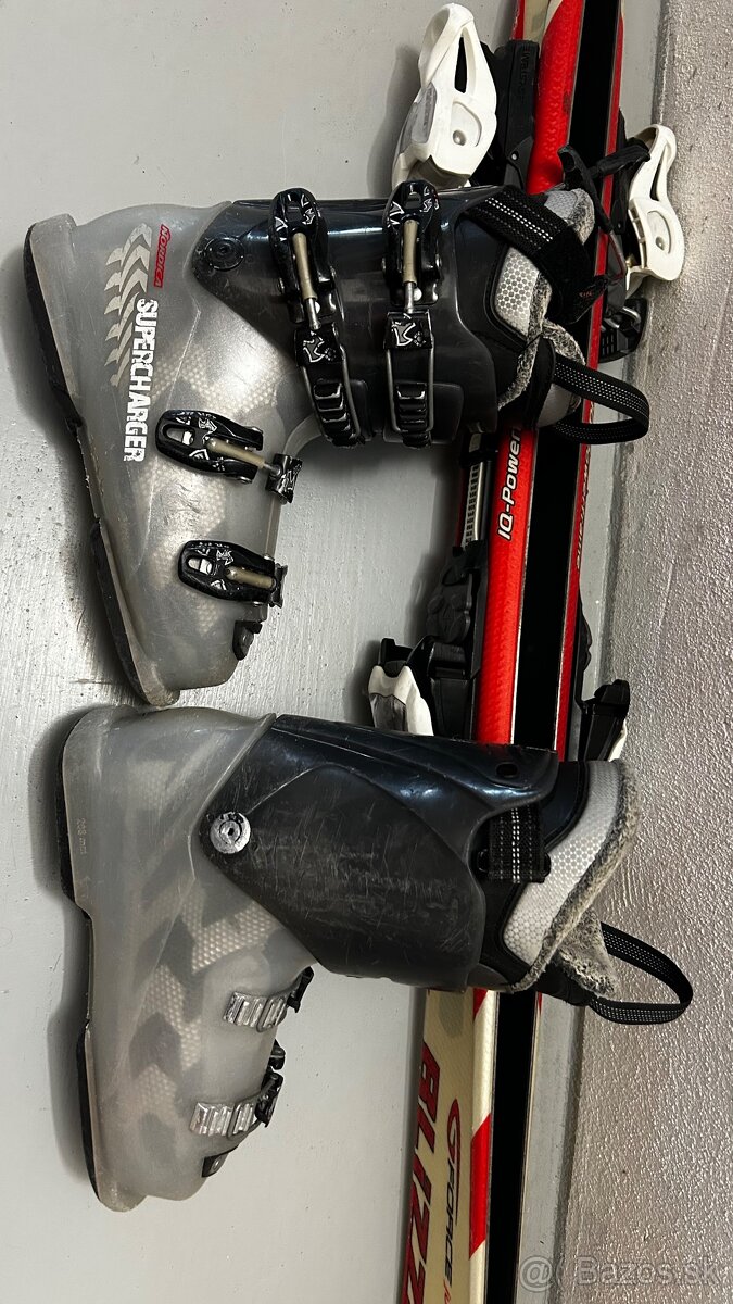 Detské lyže 120, lyžiarky 35-36 - 3