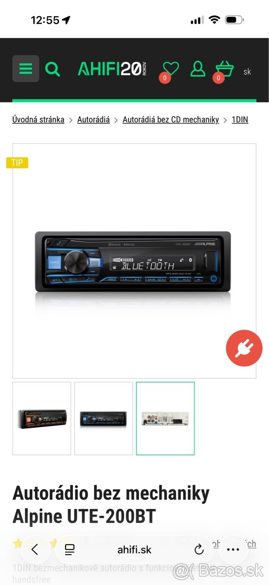 Autorádio Alpine s Bluetooth - 3