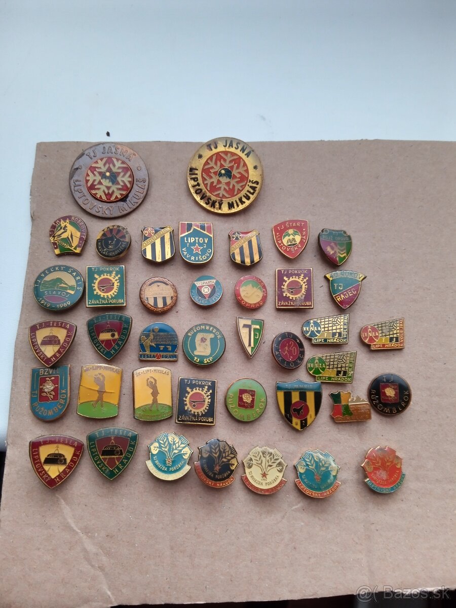 Odznaky Telovýchovna jednota.TJ.Slovenske. - 3