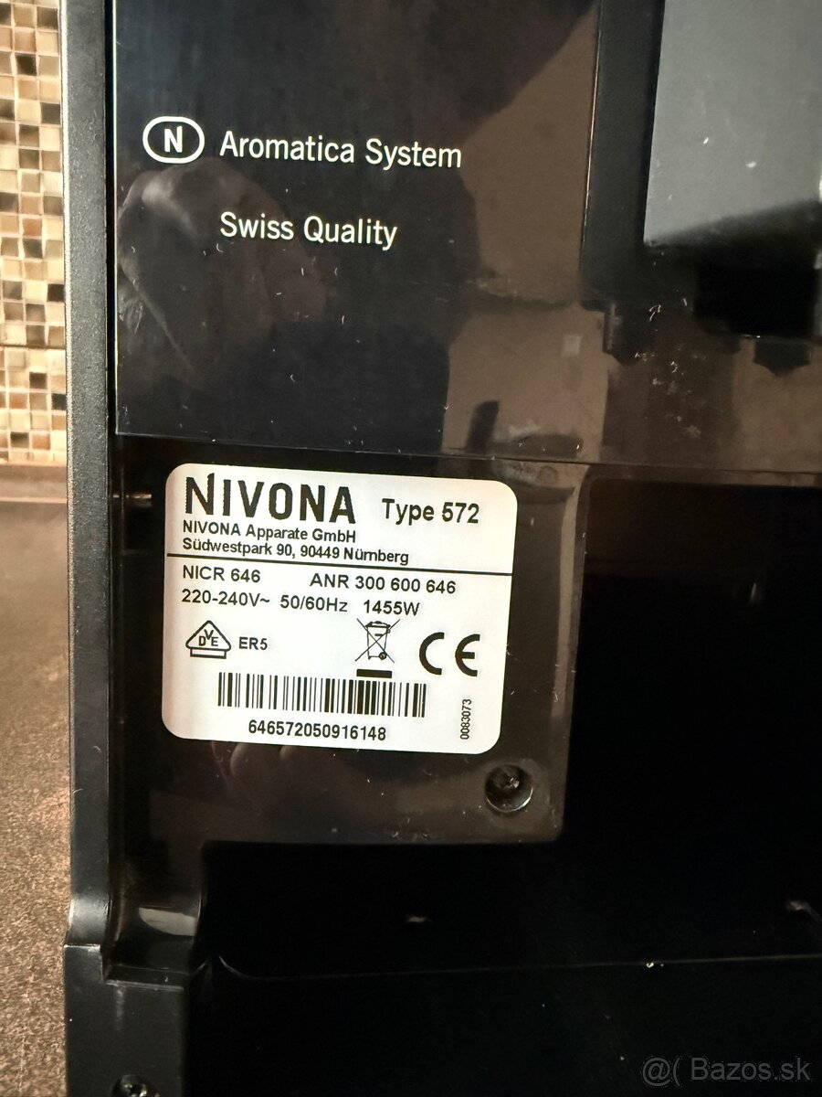 Predám automatický kávovar NIVONA - 3