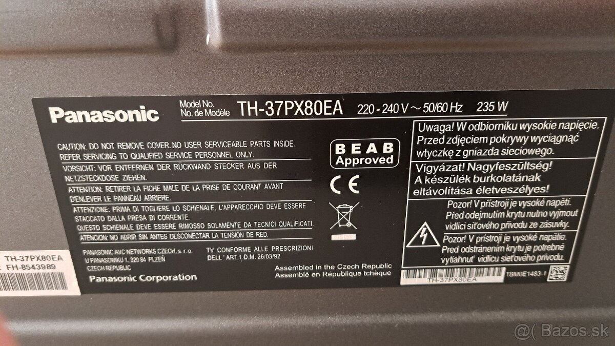 TV PANASONIC 37" - 3