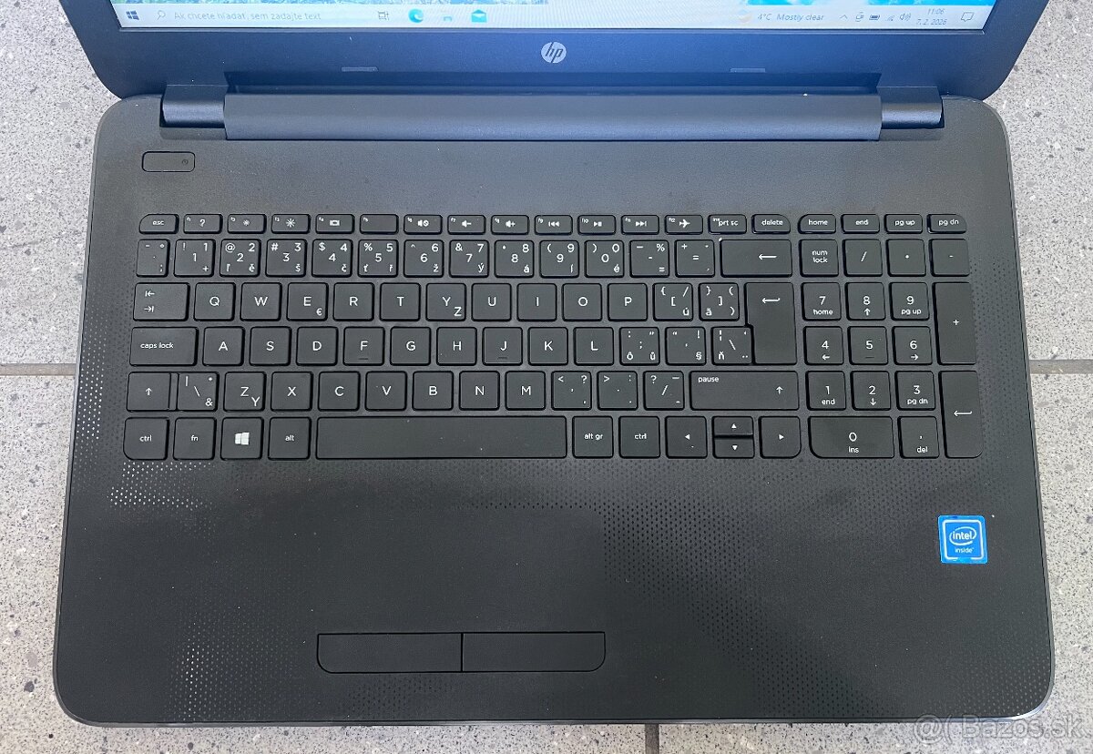 HP 250 G4 / Intel N3050 / 4GB RAM / 128GB SSD / 15.6" - 3