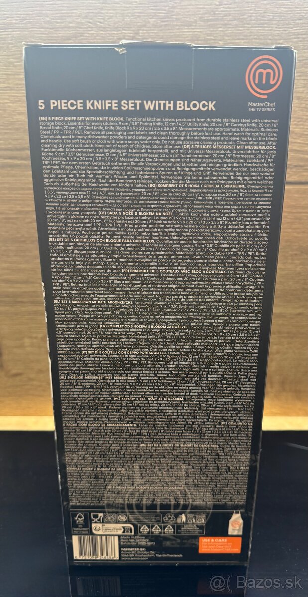 Sada kuchynských nožov MasterChef - 3