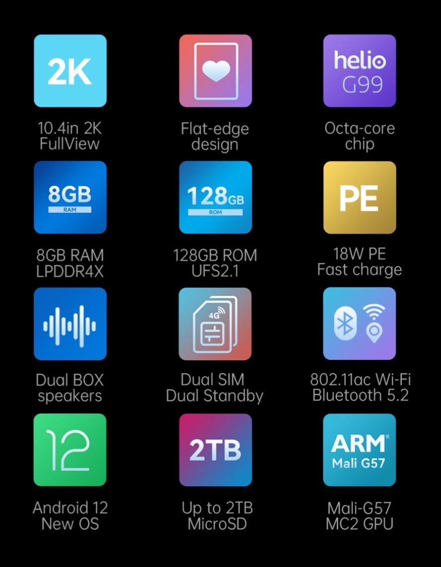 Kvalitný Tablet Alldocube iPlay 50 Pro WiFi/4G 8/128GB obal - 3
