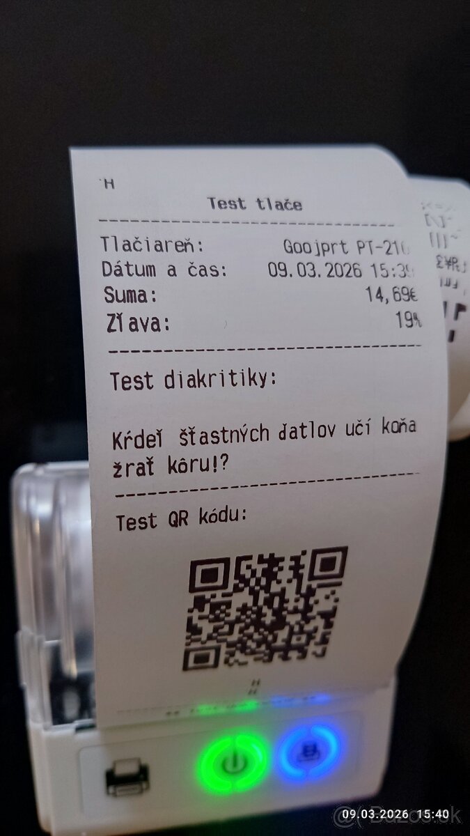 Predám VRP tlačiareň pre Iphone - 3