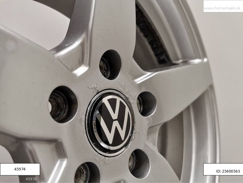 7,5J 5x112 R17 ET52 Vw Golf, Eos, Passat alu disky 1216 - 3