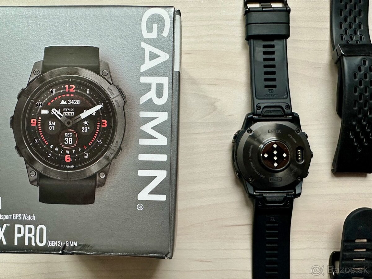 Garmin epix PRO g2 Sapphire, 51mm, Carbon Gray DLC Titanium - 3