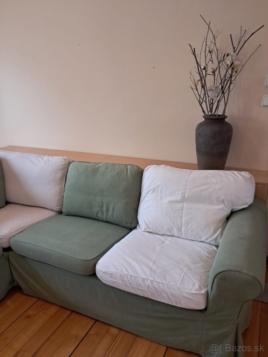 Predam sedacku IKEA ektorp aj s nahradnymi navlekmi - 3