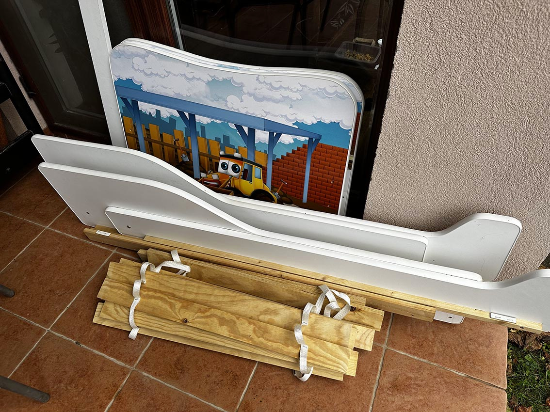 Posteľ nastaviteľná dĺžkovo + rošt - 3