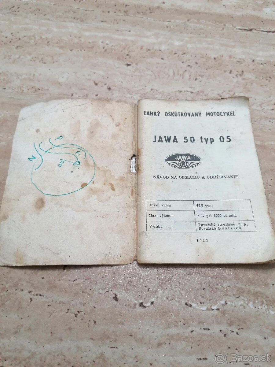 Jawa 05 návod na obsluhu. - 3