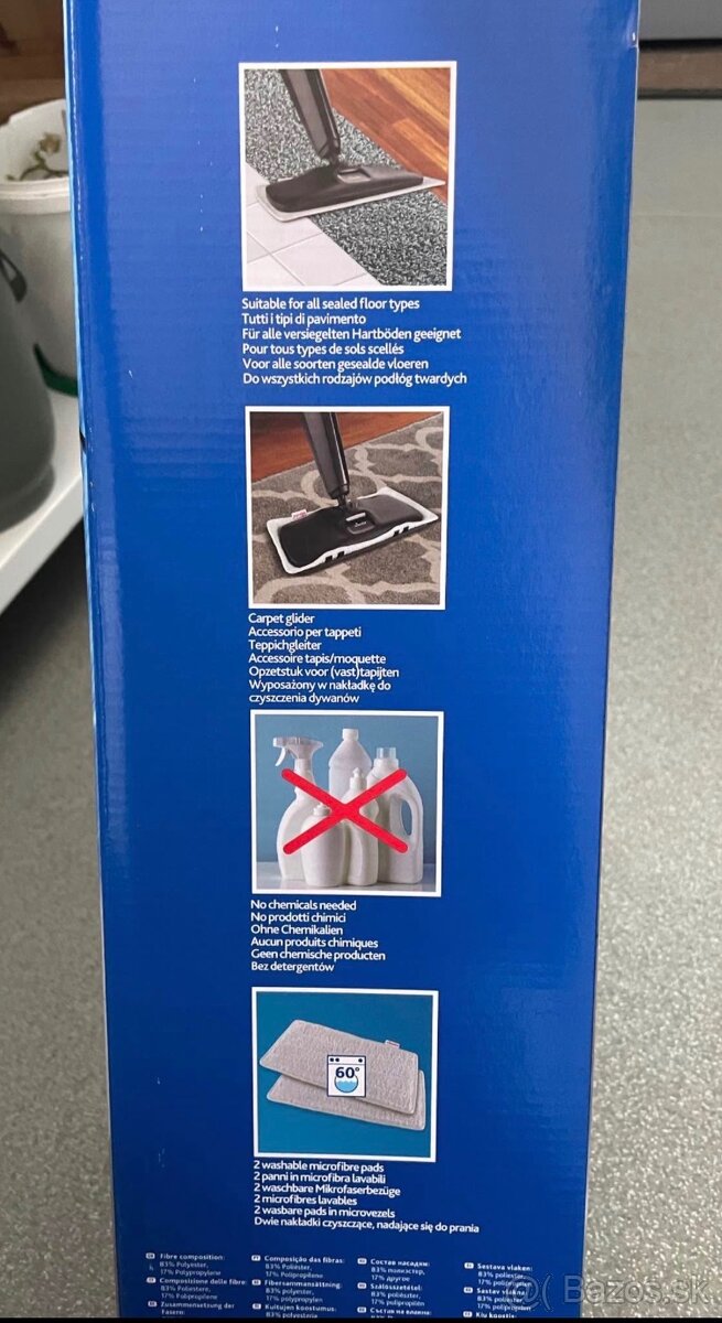 Predam nový parný mop Vileda XXL - 3
