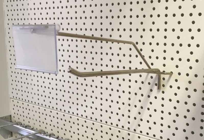 Háky na tovar a cenovkové lišty pre obchodné regály - 3