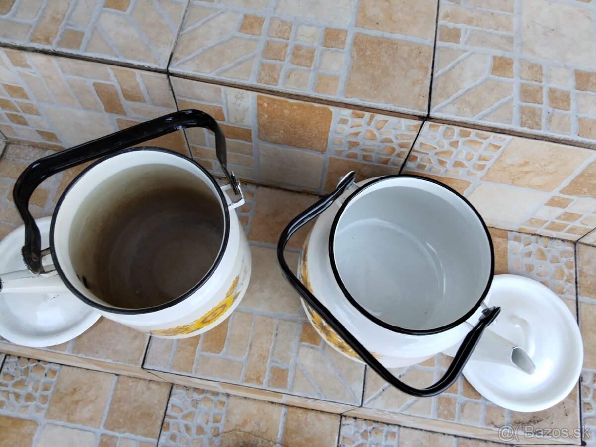 Smaltovane cajniky - 3