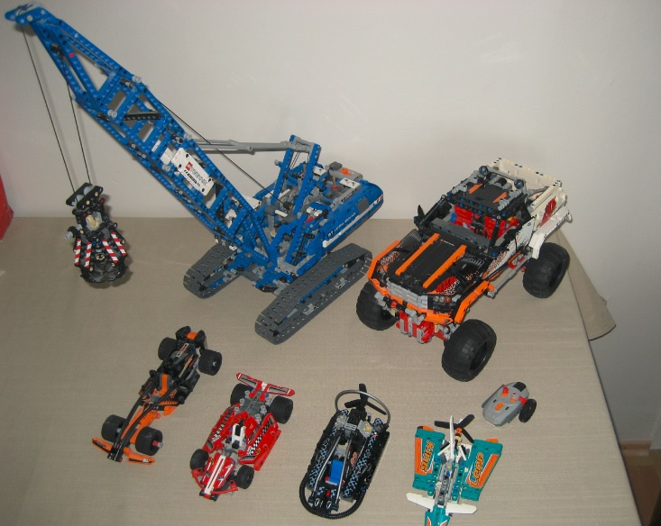 LEGO Technic 6 modelov - 3