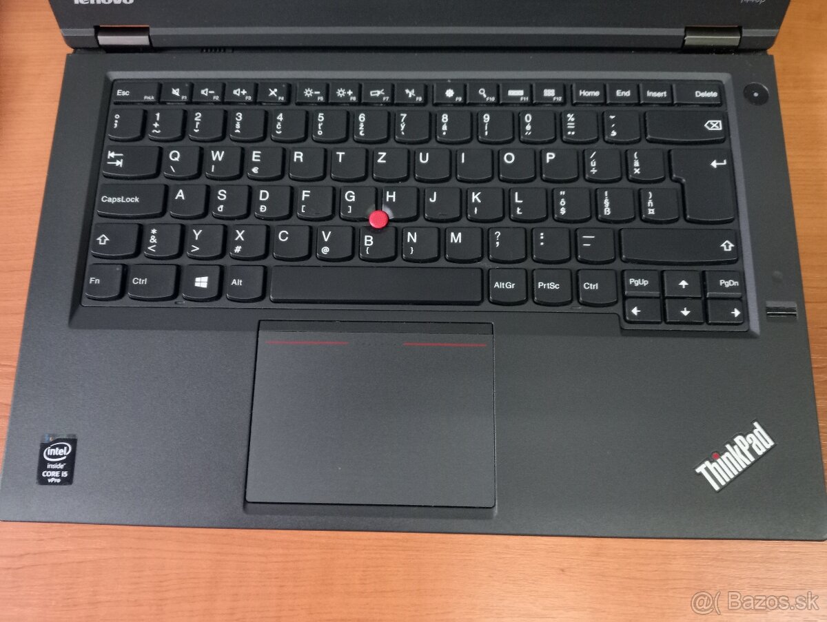 Lenovo Thinkpad T440p + Intel core i5 + 8gb ram + Windows 7 - 3