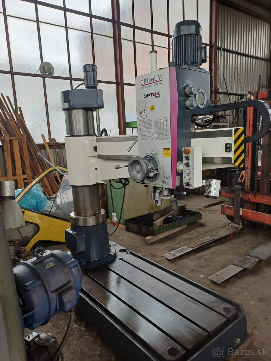 Prodám radiální vrtačku Optimum DR5 - 3