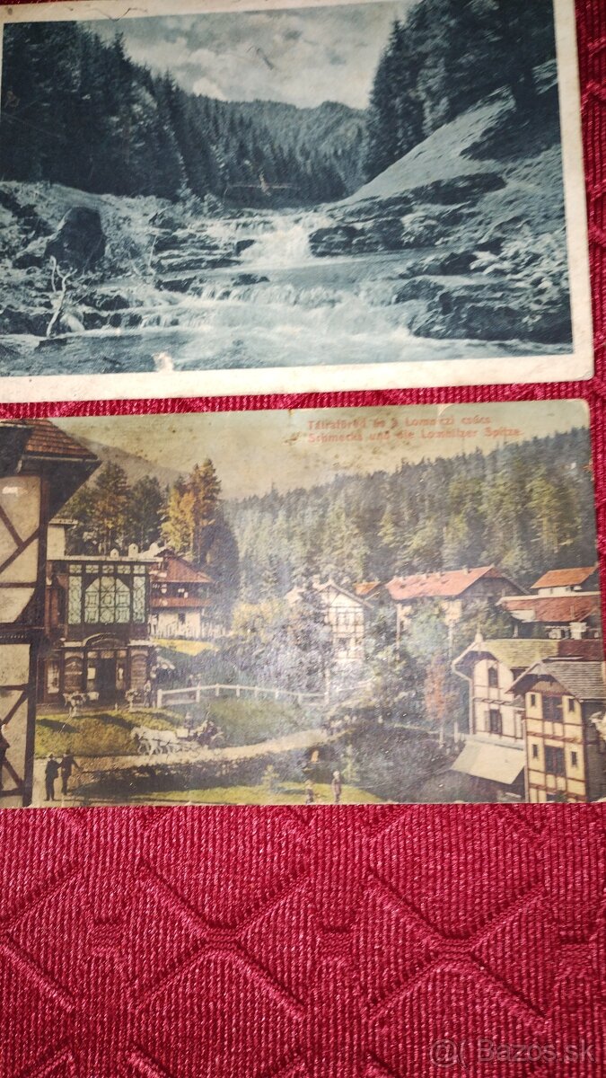 Tatry - staré pohľadnice - 3