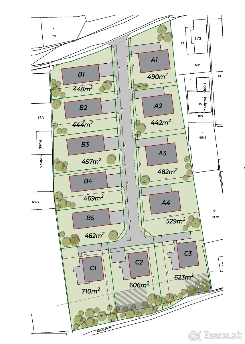Ponúkame na predaj pozemok so stav. povolením domu / chaty. - 3