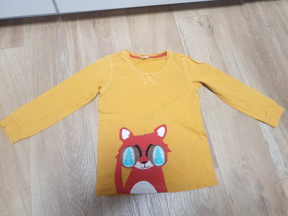 6x tricka s dlhym rukavom Lindex H&M 104 - 3