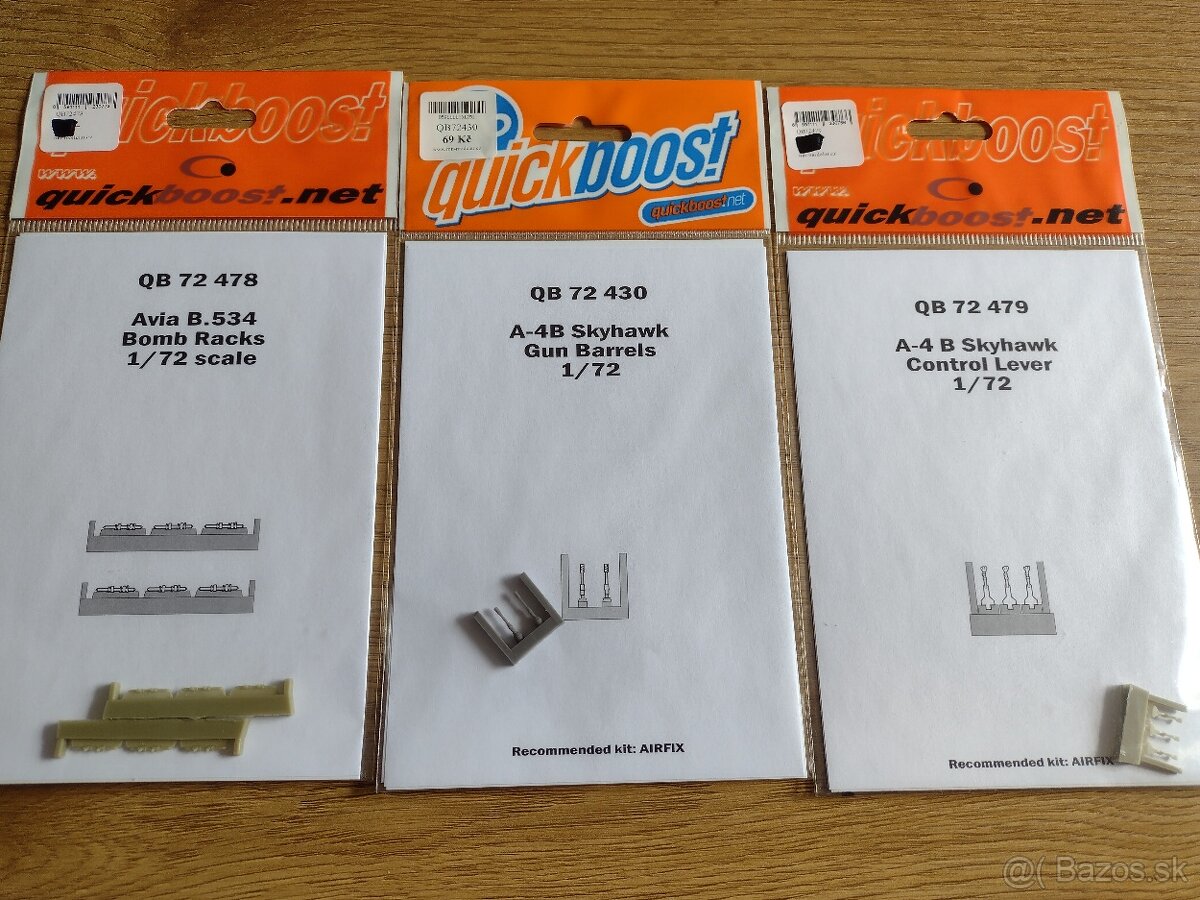 Plastikové modely 1:72 odliatky a konverzné sady - 3