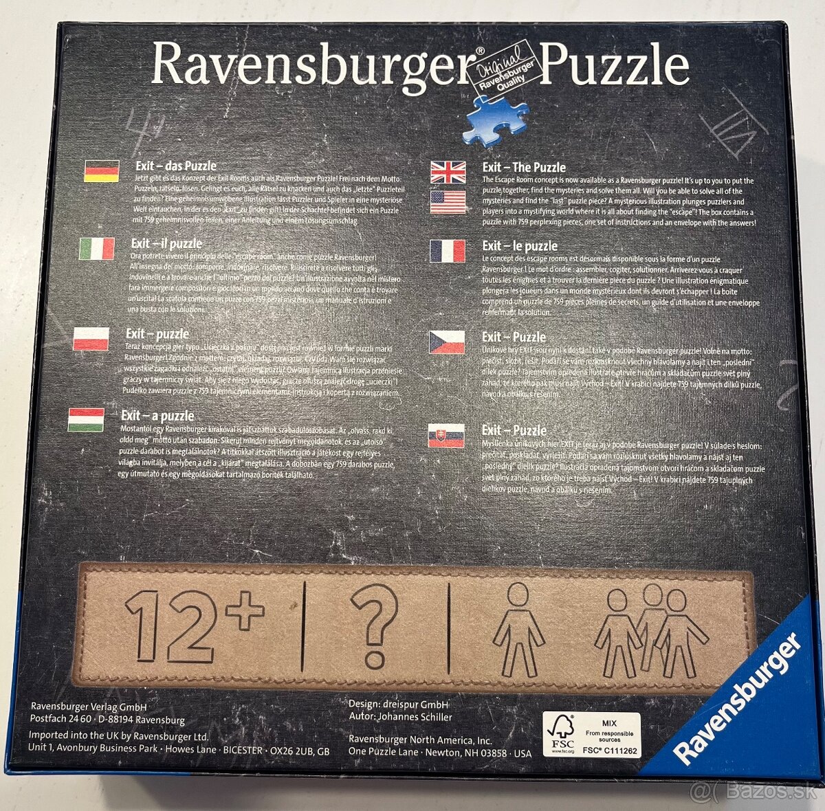 Puzzle Ravensburger 759 - Kúzelnícka kuchyňa - 3