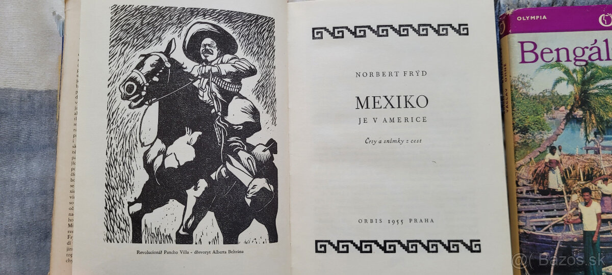 12 x staršie cestopisy - aj Mexiko 1955 - 3