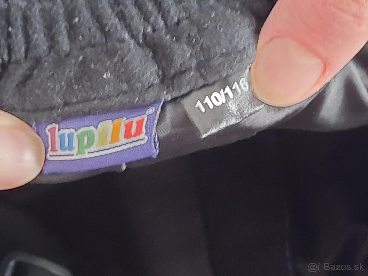 Zateplené nohavice 110/116 - 3