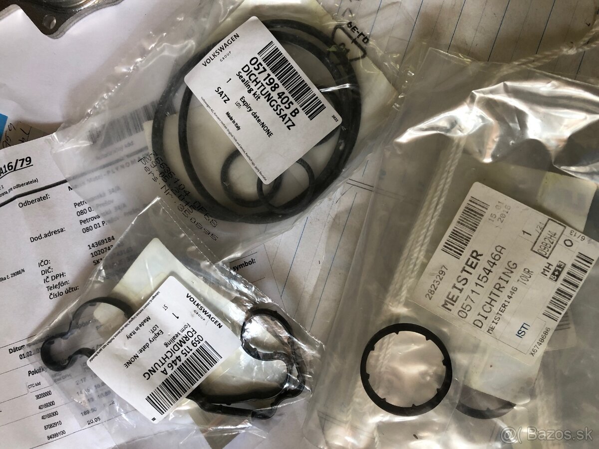 Olejovy chladic audi A6 C6 3lit tdi - 3