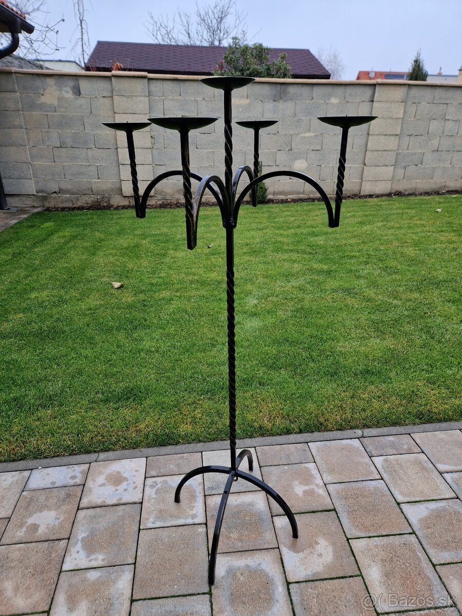 Predám oceľový svietnik - 3