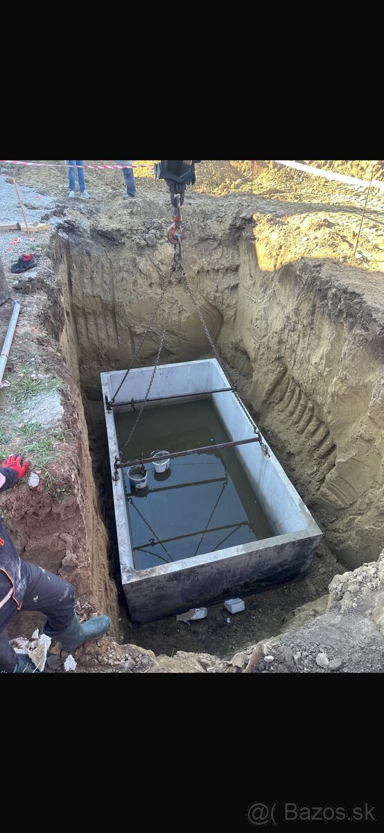 Zumpa betonova 21,5M3   celé Slovensko  - 3