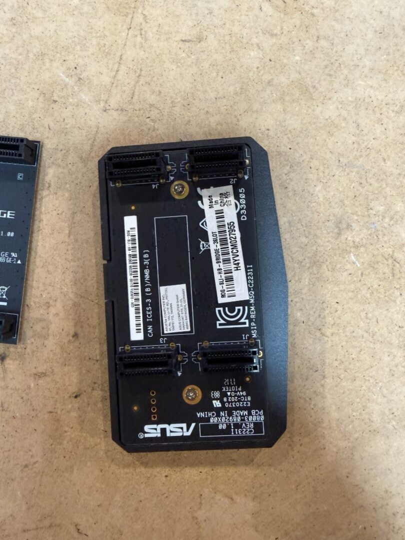 SLI mostíky ASUS + MSI – HB Bridge – 3 kusy - 3