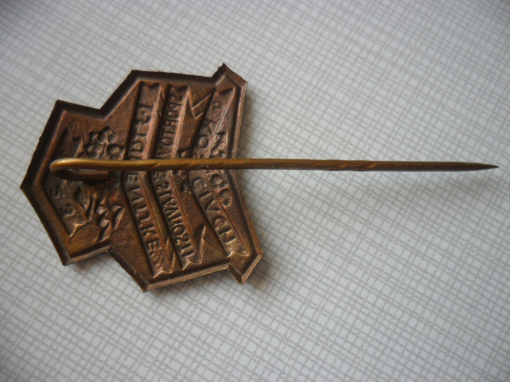 Historický bronzový odznak - Košice 1923 - 3