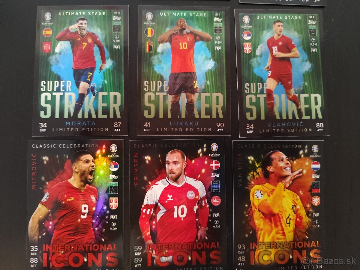 Futbalové kartičky - Limit Edition Ultimate Stage - 3