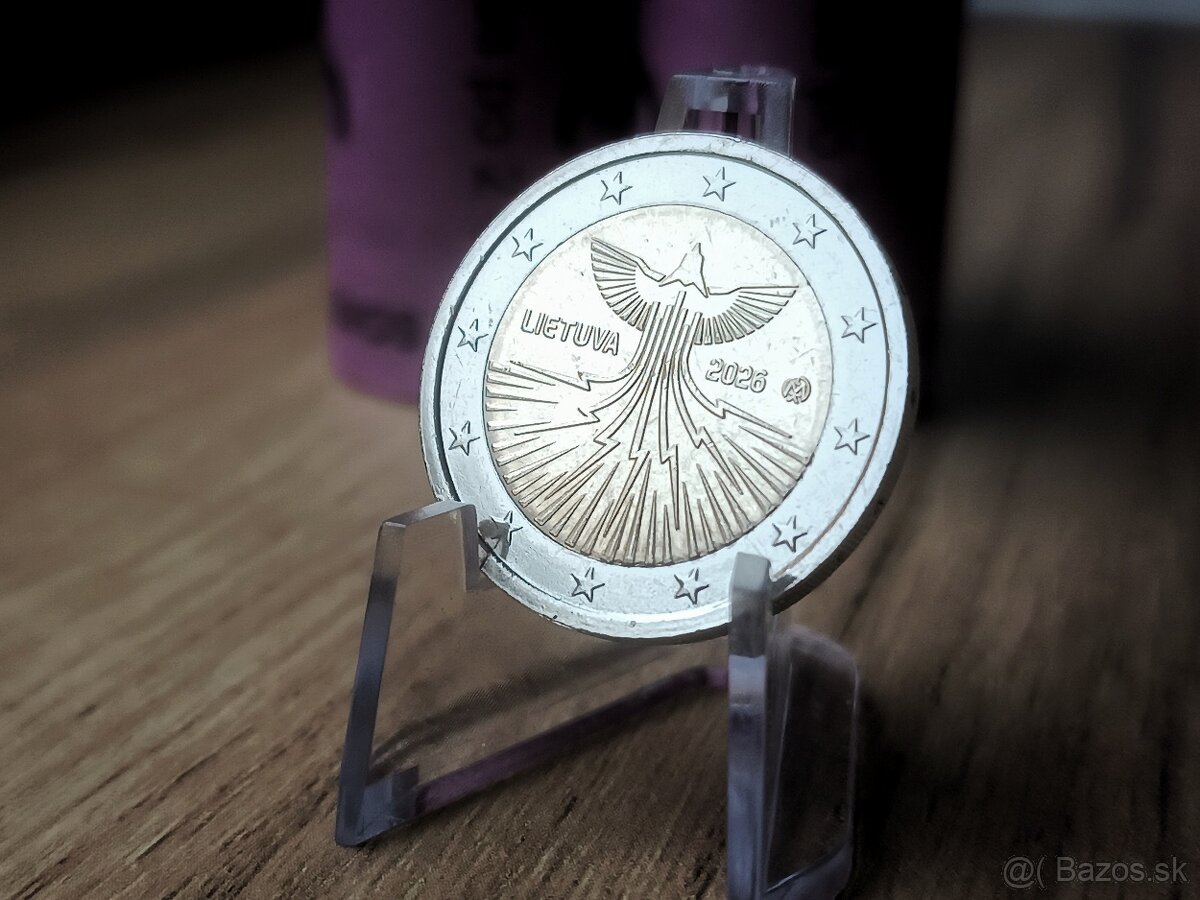 2€ Španielsko 2026 ,UNC , euro - 3