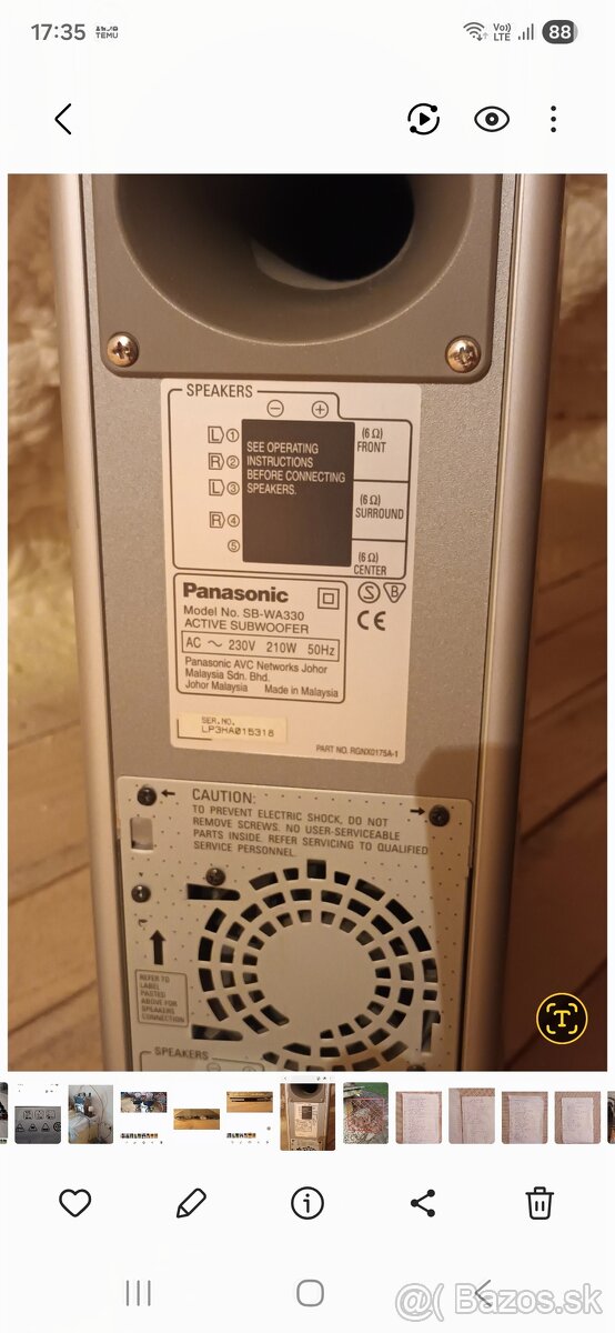 Domáce kino Panasonic - 3