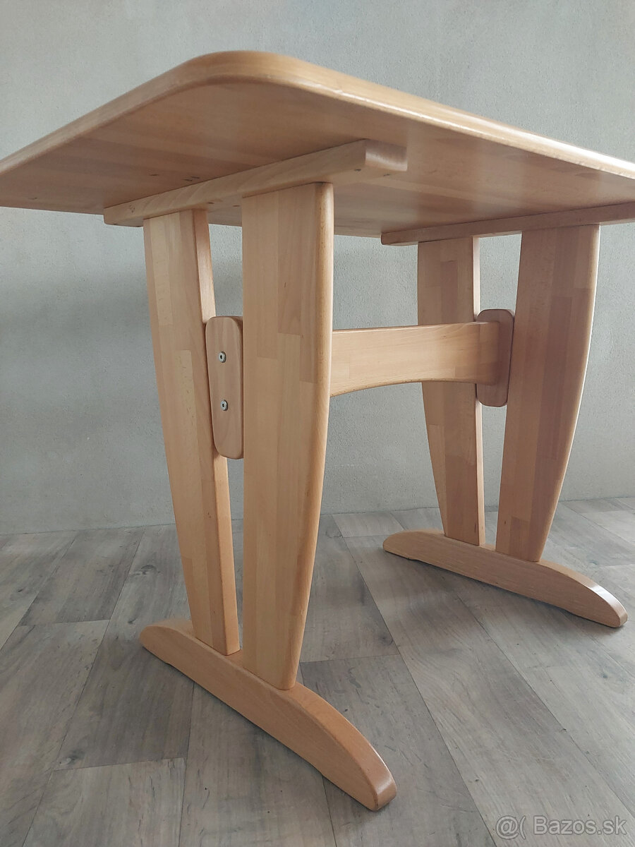 Dubový stôl + 3 stoličky - 3