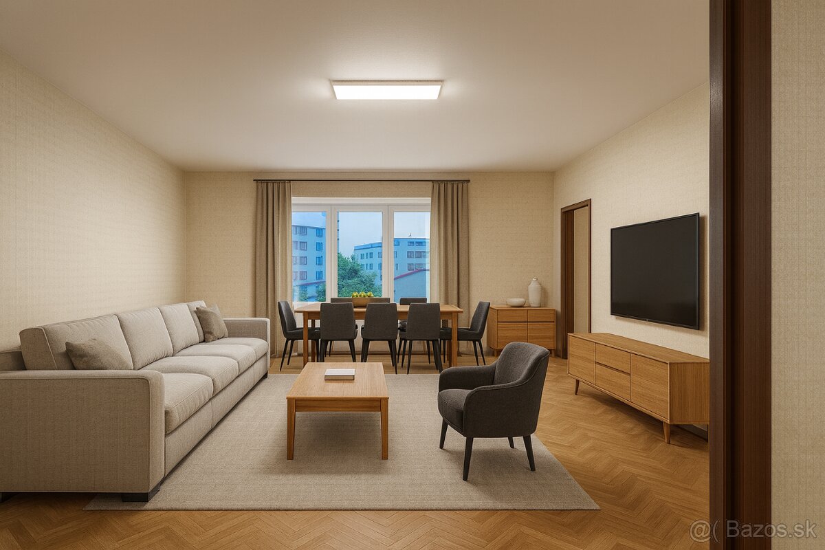 Veľkometrážny 3,5 izbový byt Trenčín - 3