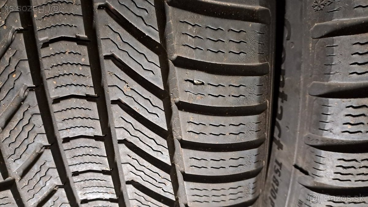 ZIMNÉ 245/45 R18 100V XL CONTINENTAL 2022 cca 6 mm 50,-€/kus - 3