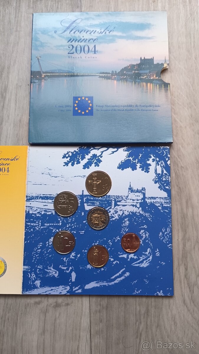 Sada mincí, medailí, bankoviek, známok - 3